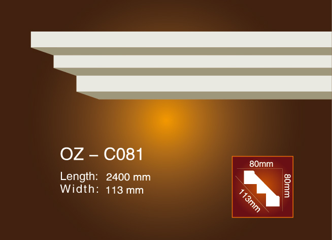 China Gold Supplier For Gypsum Carving Cornice Moulding