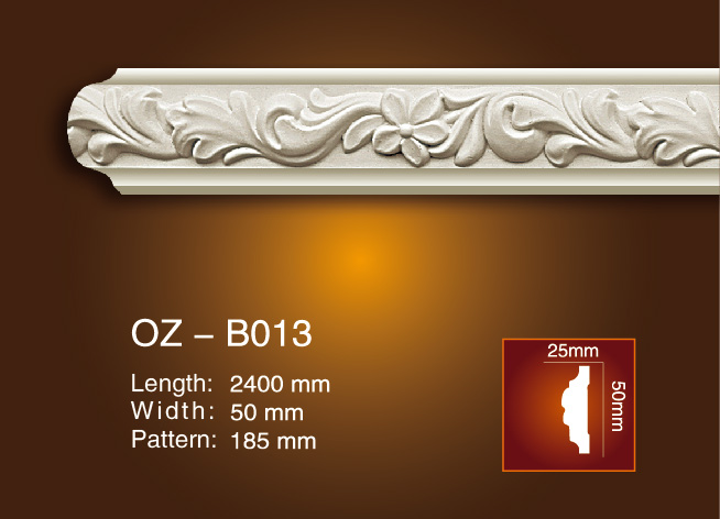 Special Price For Ceiling And Wall Pu Foam Cornice Carved Flat