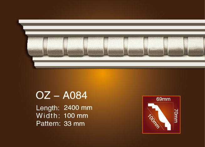 Well-designed Plaster Light Trough For Ceiling Corner -
 Carving Cornice Moulding OZ-A084 – Ouzhi